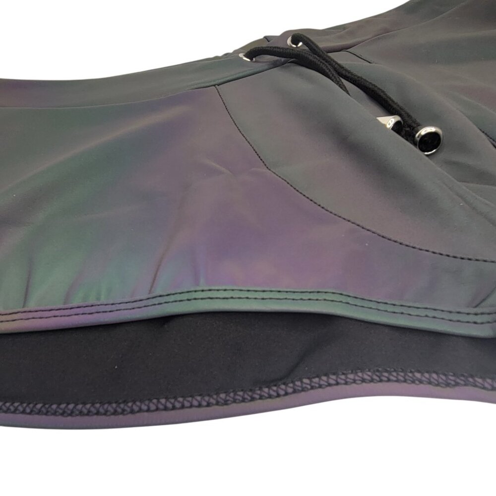 Reflective Runner Style Shorts with Drawstring - Picture 8 of 15